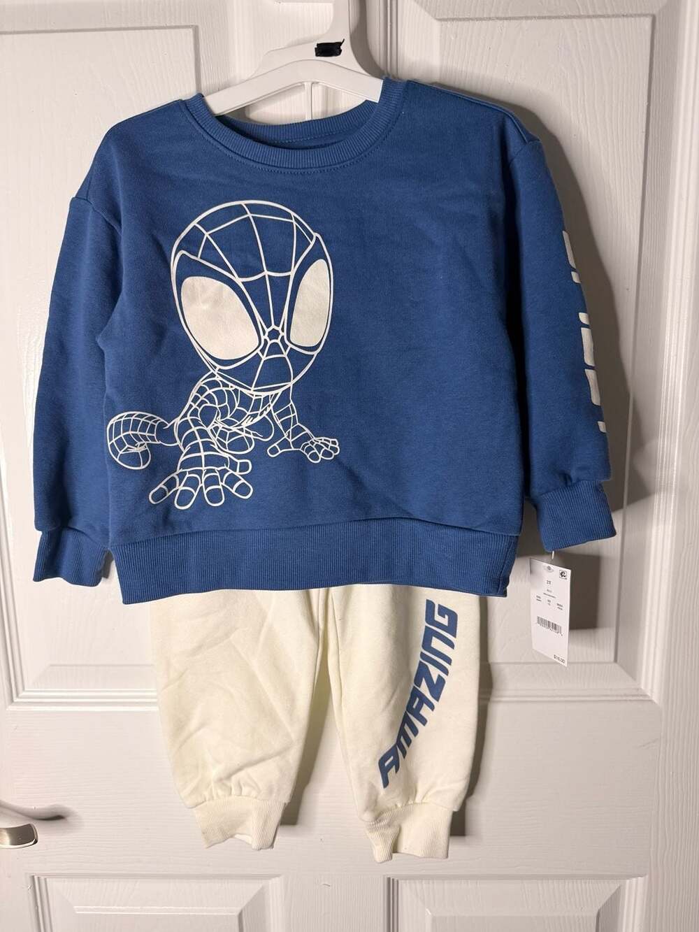 Marvel Spidey and His Amazing Friends Sweatshirt Set Size 2T
